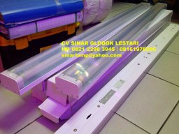 Lampu T5 Flourescent Lamp With Bracket TL 2 x 28W